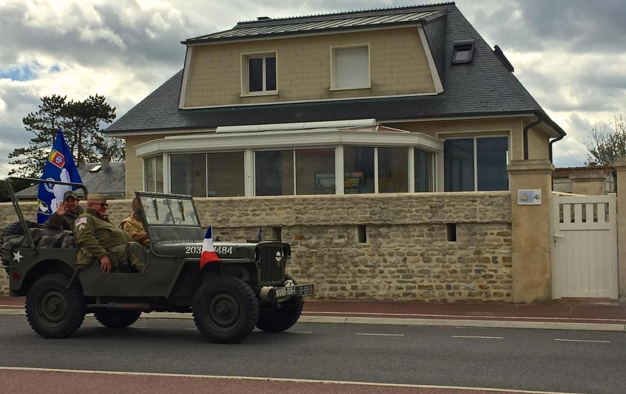 Villa Lumineuse En Front De Mer - Gold Beach Asnelles Exterior photo