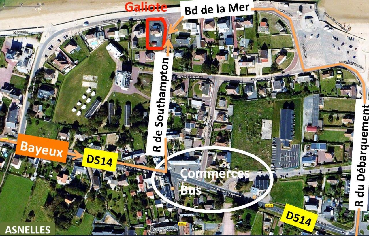 Villa Lumineuse En Front De Mer - Gold Beach Asnelles Exterior photo